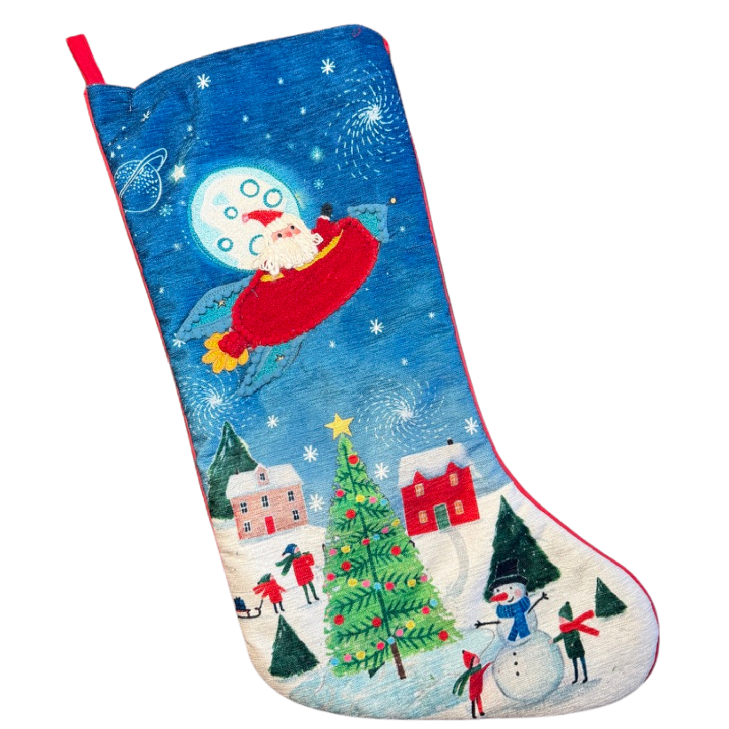 Santa's Rocket Stocking