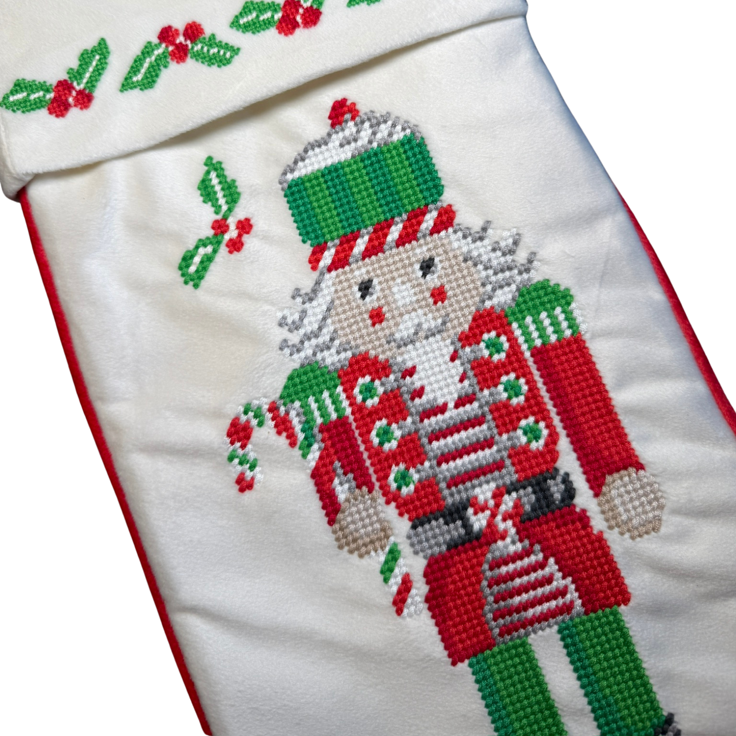 Nutcracker Needlepoint Stocking
