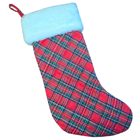 Tartan Fur Stocking