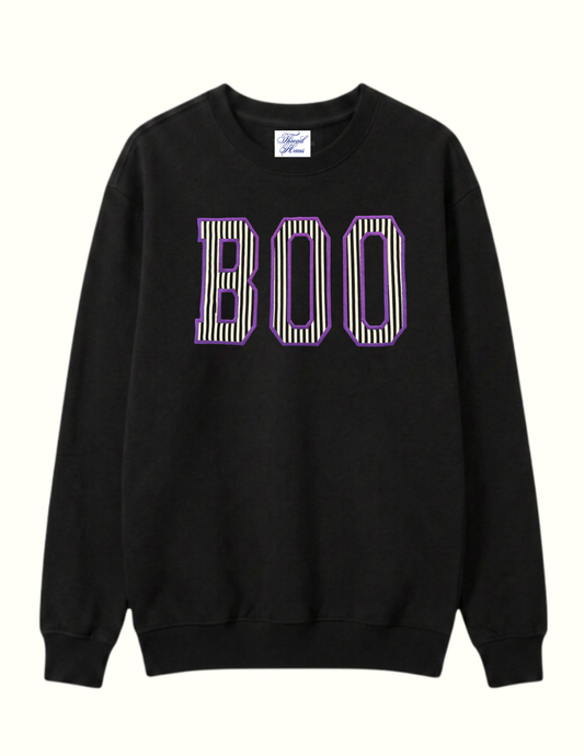 "BOO" Applique Crewneck