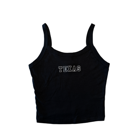 Classic Texas Cropped Tank