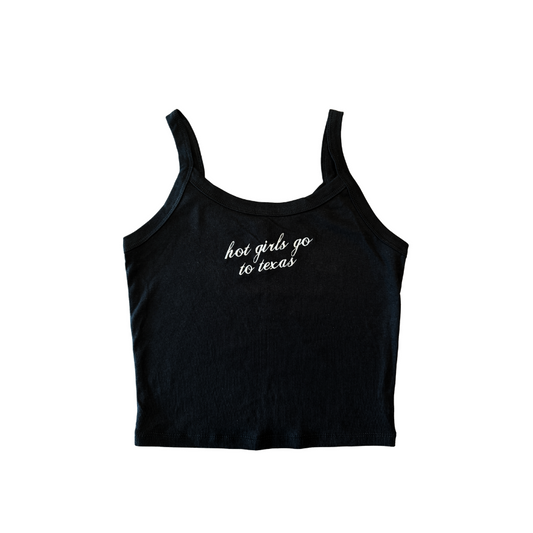 Hot Girls Cropped Tank